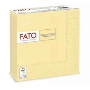 Lucart FATO Smart Table szalvéta – 2 rétegű, 33x33 cm, 50 db/csomag, pezsgő