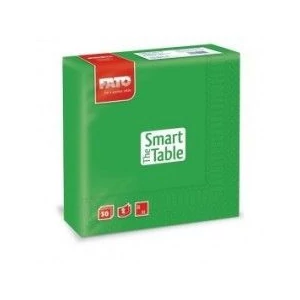 Lucart FATO Smart Table szalvéta – 2 rétegű, 33x33 cm, 50 db/csomag, zöld