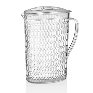 Cortina, törhetetlen polikarbonátból készült gyémánt mintás kancsó fedővel, 2,2 L
