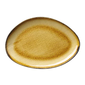 Topaz organikus tányér 27 x 19 cm