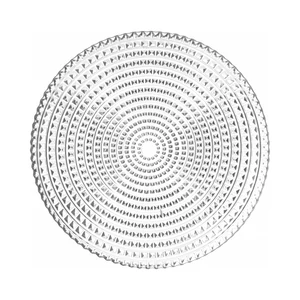 Vibe üveg tálalótányér, 330 mm