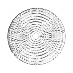 Vibe üveg lapostányér, 280 mm