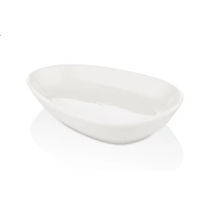 Island fehérszínű porcelán organikustál 19 cm