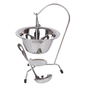 Tálaló bogrács szett 3 db-os rozsdamentes