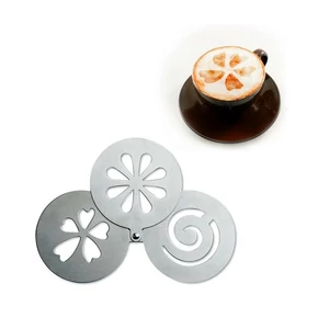 Cappuccino, sütemény díszítő sablon 3 db rm