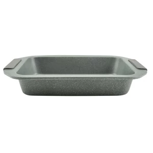 Tepsi tapadásmentes bevonattal, szilikon füllel 37, 5 x25 cm