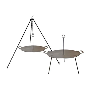 Grill tárcsa kétfunkciós, vas 40 cm