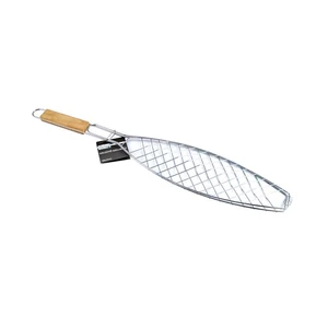Zárható halsütő grillrács