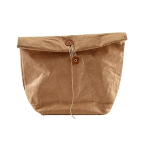 Papír hatású műanyag hűtőtáska 36*38 cm