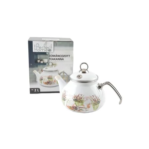 Levendula zománcozott teáskanna 2 literes