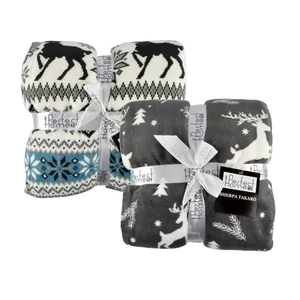 Sherpa takaró mintás 130*170 cm