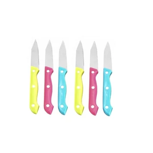 Evőeszköz kés szett 6 db színes