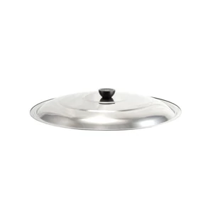 Bográcsfedő rozsdamentes, lapos 31 cm