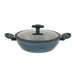 Sea line tapadásmentes alumínium szeletsütő üvegfedővel 28 cm indukciós