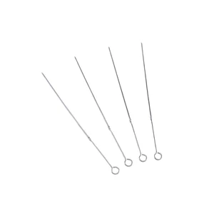 Saslikpálca / hústű 4 db-os 38 cm fém 0105-l