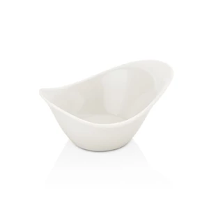 Zest fehérszínű porcelán organikustál 11 cm