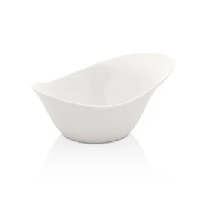 Zest fehérszínű porcelán organikustál 20 cm