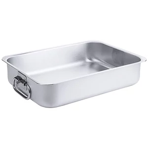 Tepsi rozsdamentes acélból, 141-es széria - 6 L, 36,5 x 27 x 7,5 cm