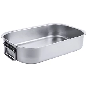 Tepsi rozsdamentes acélból, 141-es széria - 9 L, 42 x 28,5 x 9 cm