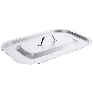 Tepsifedő a 141-es szériaszámú a 9 L-es rozsdamentes tepsire, 42 x 28,5 cm