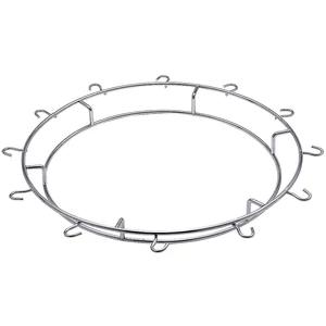 Puncstálra 12 férőhelyes pohártartó