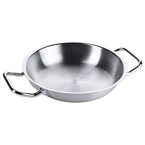 Kétfülű serpenyő rozsdamentes acélból - 20 cm - 1,9 L,