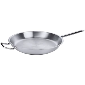 Bottura nyeles serpenyő rozsdamentes acélból 40 cm * 7 mm-es talppal *