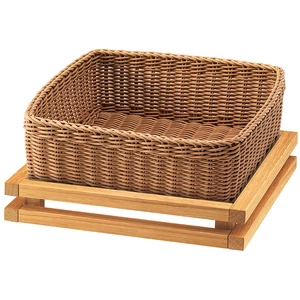 Frilich Raiser Oak alacsony péksütemény kínáló állvány - MOSHATÓ