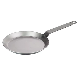 Palacsintasütő kovácsolt kék acélból 20 cm * 2 mm vastag *