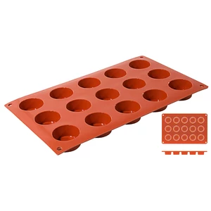 Szilikongumi sütőforma 15 db ramekin sütihez