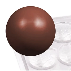 Bonbon öntőforma 36 db-os, kicsi félgömb forma