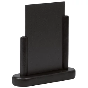 Asztali menütábla 7685-ös széria, A6-os méretben - fekete