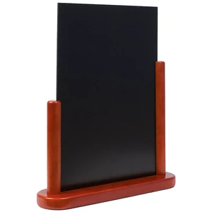 Asztali menütábla 7685-ös széria, A4-es méretben - mahagóni