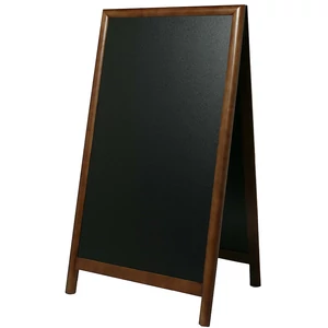 Kültéri megállítótábla 7695-ös széria, 71 x 125 cm - sötétbarna