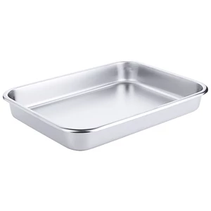 Tepsi rozsdamentes acélból, 7755-ös széria - 4 L, 35 x 25 x 5 cm