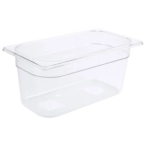 GN 1/3-os edény polikarbonátból 150 mm mély, 5,5 L