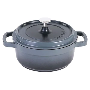 AluChef® öntött alumíniumból készült lábas fedővel, szürke, 2,4 L