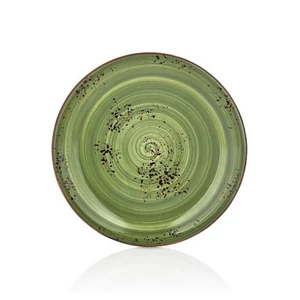 Green Harmony lapos couvert tányér 17 cm