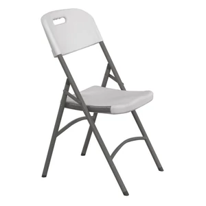 Vendéglátó szék, HENDI, max. terhelés 180 kg., Fehér, 540x440x(H)840mm