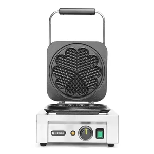 Gofrisütő 'Heart’, HENDI, 230V/2200W, 330x543x(H)550mm