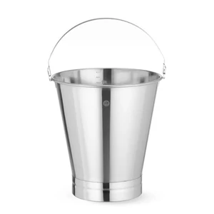 Vödör erősített alappal, HENDI, Profi Termékcsalád, 10L, ø280x(H)265mm