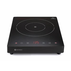 Indukciós főzőlap 2000W Kitchen Line, HENDI, Kitchen Termékcsalád, 230V/2000W, 297x411x(H)57mm