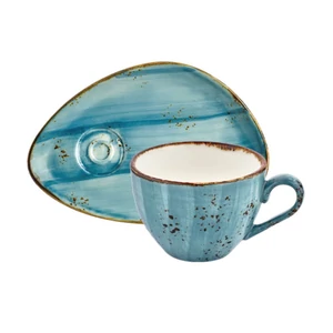 Infinity Harmony cappuccinós és teáscsésze alj, prezentációs 25 x 17 cm