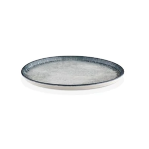 Smooth vegan desszerttányér 19 cm, kék