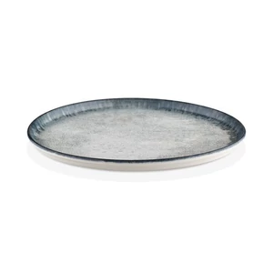 Smooth vegan terítéktányér 25 cm, kék