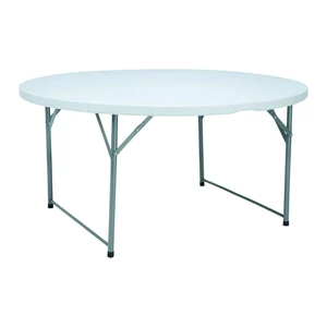 Büfé asztal kerek összehajtható, HENDI, ø1500x(H)740mm