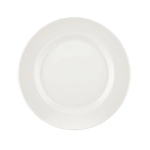 By bone fehér lapos terítéktányér 24 cm
