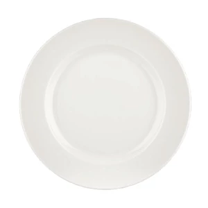 By bone fehér lapos terítéktányér 27 cm