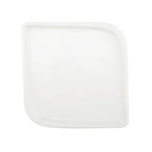 Arel fehérszínű porcelán négyzetalakú tányér 22 x 22 cm