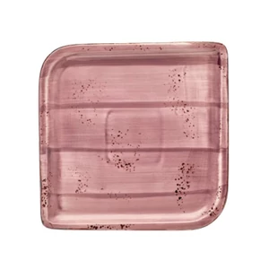 Pink Harmony négyzetalakú tányér 22 x 22 cm